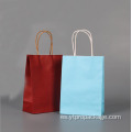 Bolsa de Papel Kraft con Asa Biodegradable